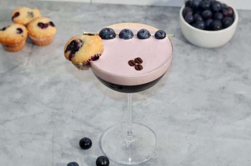 Blueberry Espresso Martini 